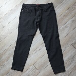 Sapphire Red Black Skinny Pants Large